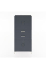 Hyperion Dolap 4 Raflı 2 Çekmeceli 4 Kapaklı 88x44x195 - S60M004V5B