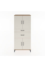 Hyperion Dolap 4 Raflı 2 Çekmeceli 4 Kapaklı 88x44x195 - S60M004V7B