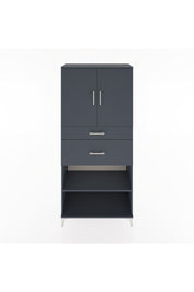 Hyperion Dolap 4 Raflı 2 Çekmeceli 2 Kapaklı 88x44x195 - S60M005V5B