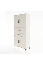 Hyperion Dolap 4 Raflı 2 Çekmeceli 4 Kapaklı 88x44x195 - S60M007V1B