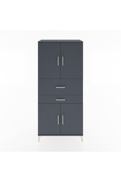 Hyperion Dolap 4 Raflı 2 Çekmeceli 4 Kapaklı 88x44x195 - S60M007V5B