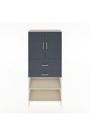 Hyperion Dolap 4 Raflı 2 Çekmeceli 2 Kapaklı 88x44x195 - S60M008V2B