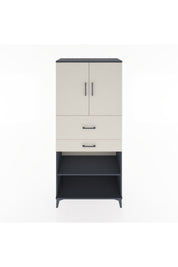 Hyperion Dolap 4 Raflı 2 Çekmeceli 2 Kapaklı 88x44x195 - S60M008V4B