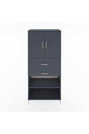 Hyperion Dolap 4 Raflı 2 Çekmeceli 2 Kapaklı 88x44x195 - S60M008V5B