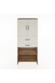 Hyperion Dolap 4 Raflı 2 Çekmeceli 2 Kapaklı 88x44x195 - S60M008V7B