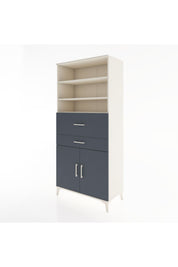 Hyperion Dolap 4 Raflı 2 Çekmeceli 2 Kapaklı 88x44x195 - S60M009V2B