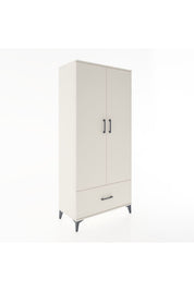 Hyperion Dolap 3 Raflı Tek Çekmeceli Tek Askılı 88x44x195 - S60M010V1B