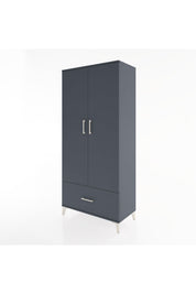 Hyperion Dolap 3 Raflı Tek Çekmeceli Tek Askılı 88x44x195 - S60M010V5B