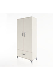 Hyperion Dolap 5 Raflı Tek Çekmeceli 2 Kapaklı 88x44x195 - S60M011V1B