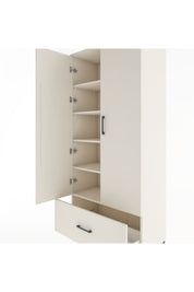 Hyperion Dolap 5 Raflı Tek Çekmeceli 2 Kapaklı 88x44x195 - S60M011V1B