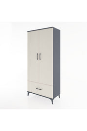 Hyperion Dolap 5 Raflı Tek Çekmeceli 2 Kapaklı 88x44x195 - S60M011V4B