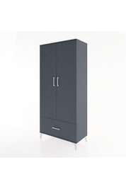 Hyperion Dolap 5 Raflı Tek Çekmeceli 2 Kapaklı 88x44x195 - S60M011V5B