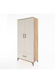 Hyperion Dolap 5 Raflı Tek Çekmeceli 2 Kapaklı 88x44x195 - S60M011V7B