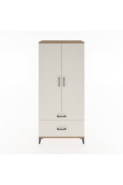 Hyperion Dolap 2 Raflı 2 Çekmeceli Tek Askılı 88x44x195 - S60M013V7B