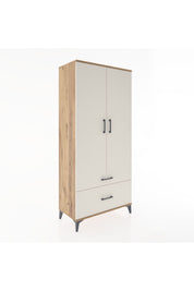 Hyperion Dolap 2 Raflı 2 Çekmeceli Tek Askılı 88x44x195 - S60M013V7B