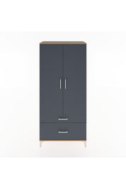 Hyperion Dolap 2 Raflı 2 Çekmeceli Tek Askılı 88x44x195 - S60M013V8B