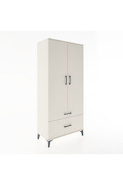 Hyperion Dolap 4 Raflı 2 Çekmeceli 2 Kapaklı 88x44x195 - S60M014V1B