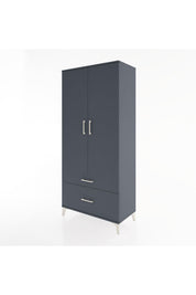 Hyperion Dolap 4 Raflı 2 Çekmeceli 2 Kapaklı 88x44x195 - S60M014V5B