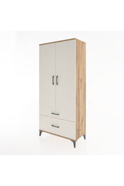 Hyperion Dolap 4 Raflı 2 Çekmeceli 2 Kapaklı 88x44x195 - S60M014V7B