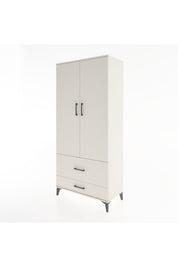 Hyperion Dolap 4 Raflı 2 Çekmeceli 2 Kapaklı 88x44x195 - S60M015V1B