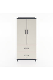 Hyperion Dolap 2 Raflı 2 Çekmeceli 2 Kapaklı 88x44x195 - S60M016V4B