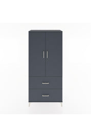 Hyperion Dolap 2 Raflı 2 Çekmeceli 2 Kapaklı 88x44x195 - S60M016V5B