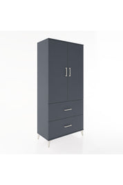 Hyperion Dolap 2 Raflı 2 Çekmeceli 2 Kapaklı 88x44x195 - S60M016V5B