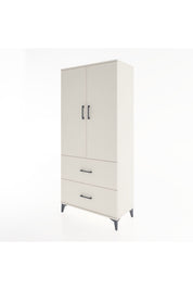 Hyperion Dolap 4 Raflı 2 Çekmeceli 2 Kapaklı 88x44x195 - S60M017V1B