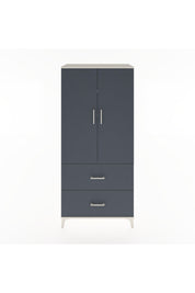 Hyperion Dolap 4 Raflı 2 Çekmeceli 2 Kapaklı 88x44x195 - S60M017V2B