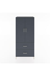 Hyperion Dolap 4 Raflı 2 Çekmeceli 2 Kapaklı 88x44x195 - S60M017V5B