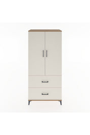 Hyperion Dolap 4 Raflı 2 Çekmeceli 2 Kapaklı 88x44x195 - S60M017V7B