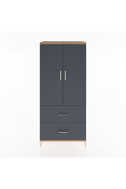 Hyperion Dolap 4 Raflı 2 Çekmeceli 2 Kapaklı 88x44x195 - S60M017V8B
