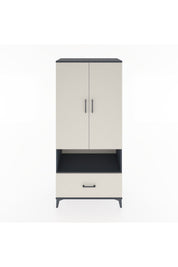 Hyperion Dolap 3 Raflı Tek Çekmeceli Tek Askılı 88x44x195 - S60M018V4B