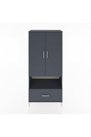 Hyperion Dolap 3 Raflı Tek Çekmeceli Tek Askılı 88x44x195 - S60M018V5B