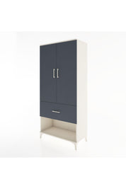 Hyperion Dolap 2 Raflı Tek Çekmeceli Tek Askılı 88x44x195 - S60M019V2B