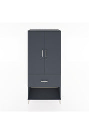 Hyperion Dolap 2 Raflı Tek Çekmeceli Tek Askılı 88x44x195 - S60M019V5B