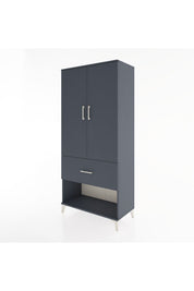 Hyperion Dolap 2 Raflı Tek Çekmeceli Tek Askılı 88x44x195 - S60M019V5B