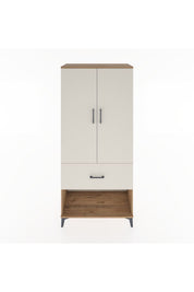 Hyperion Dolap 2 Raflı Tek Çekmeceli Tek Askılı 88x44x195 - S60M019V7B