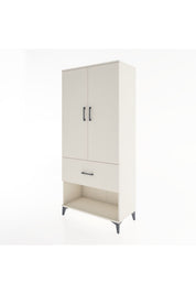 Hyperion Dolap 4 Raflı Tek Çekmeceli 2 Kapaklı 88x44x195 - S60M020V1B
