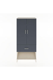 Hyperion Dolap 4 Raflı Tek Çekmeceli 2 Kapaklı 88x44x195 - S60M020V2B