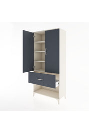 Hyperion Dolap 4 Raflı Tek Çekmeceli 2 Kapaklı 88x44x195 - S60M020V2B