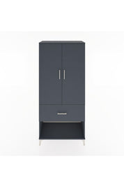 Hyperion Dolap 4 Raflı Tek Çekmeceli 2 Kapaklı 88x44x195 - S60M020V5B