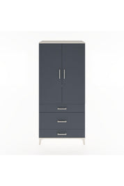 Hyperion Dolap 2 Raflı 3 Çekmeceli Tek Askılı 88x44x195 - S60M021V2B