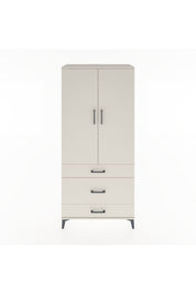 Hyperion Dolap 4 Raflı 3 Çekmeceli 2 Kapaklı 88x44x195 - S60M022V1B