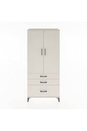 Hyperion Dolap 2 Raflı 3 Çekmeceli Tek Askılı 88x44x195 - S60M023V1B