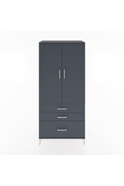 Hyperion Dolap 2 Raflı 3 Çekmeceli Tek Askılı 88x44x195 - S60M023V5B