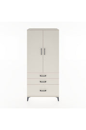 Hyperion Dolap 4 Raflı 3 Çekmeceli 2 Kapaklı 88x44x195 - S60M024V1B