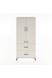 Hyperion Dolap Tek Raflı 3 Çekmeceli Tek Askılı 88x44x195 - S60M025V1B