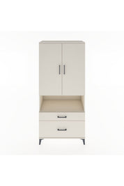 Hyperion Dolap 2 Raflı 2 Çekmeceli Tek Askılı 88x44x195 - S60M027V1B