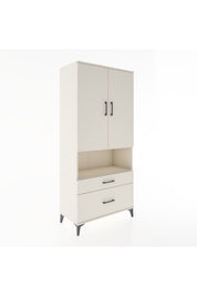 Hyperion Dolap 2 Raflı 2 Çekmeceli Tek Askılı 88x44x195 - S60M027V1B